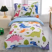Wowelife Toddler Bedding Set Dinosaur (Blue)