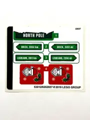 NEW LEGO | Sticker Sheet for Set 40353 - Reindeer, Elf & Elfie Brickheadz
