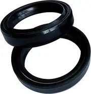 42x54x11 Front Shock Fork Damper Shaft Oil Seal Retainers Dust Cover For Ninja ZX10R ZX-10R ZX 10R 2006-12(2pc oil seal)