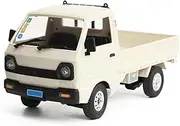 White WPL 1/16 D12 MINI RC All Terrain 2.4G 4WD RTR Truck for Kids Adults Best Gift Hobby RC Car High Simulation