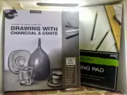 SpiceBox Art Studio: Drawing with Charcoal & Conté & Tracing Paper Pad