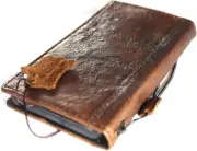 Genuine Leather case for Iphone 16 15 14 13 12 16e Pro Max Wallet Book Ancient