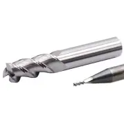 End Mill 3 Flute Aluminum Solid Carbide Milling Cut Bits 1-20mm CNC