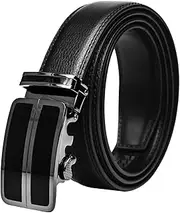 [Mondvell] Men's Ratchet Belt with Automatic Quick-Release Buckle - Secure Fit, Comfortable, and Stylish. Perfect for Everyday Wear and Formal Occasions.