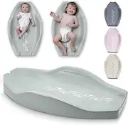 Apricity Baby Changing Station -Sage- Waterproof Non-Slip Changing Pad Easy-to-Clean Diaper Changing Station for Dresser Tops Large Portable Wiapeable Changing Pad for Newborns to Toddlers Diaper Changer