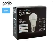 Mirabella 9W Genio Wi-Fi Dimmable E27 LED Globe - Cool White