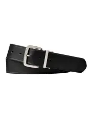 [Polo Ralph Lauren] Reversible Leather Belt in Black