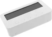 Yardwe Silent Clock Digital Alarm Clock Digital Temperature Logger Mini Portable Digital Clocks Mini Humidity Meter Digital Humidity Meter Thermometers Plastic