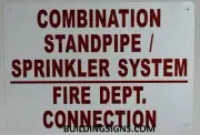 Combination Standpipe and Sprinkler System FIRE Department ....ref1020