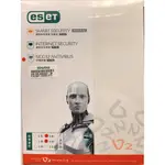 "防毒軟體實體現貨" ESET NOD32 ANTIVIRUS 防毒軟體 三台三年 中文版