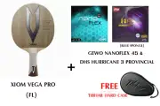 Pingponghouse Table Tennis Racket Set (VEGA PRO + H3 PROVINCIAL + NANOFLEX 45)