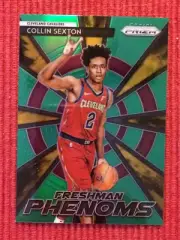 2018-19 PANINI PRIZM GREEN COLLIN SEXTON FRESHMAN PHENOM RC ROOKIE CLEVELAND CAV