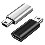 1~10PCS Mini 5 Pin USB Adapter B Male to USB Type C Female Data Data Transfer