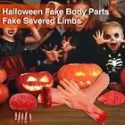 Zombie Party Decorations Prop Halloween Props for Scaring Guests Fake Body Parts