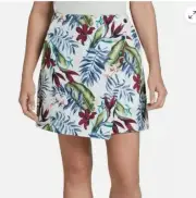 Walter Hagen lady Women's 16” Palm Overlap Golf Skort Size 10