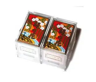日本 任天堂 花札 花牌  都之花 紅 傳統 紙牌遊戲 和歌 花牌 紙牌【全日空】