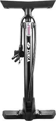 ZUKKA Bike Floor Pump Bike High Pressure Aire Pump Both Presta and Schrader f...