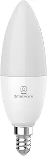 Laser 5W E14 Smart Bulb, 460 Lumens, Adjustable White LED Light for Home Decor & Night Light, Wi-Fi SmartHome App & Voice Control with Alexa, Google Assistant, Echo, Amazon Alexa Devices and More