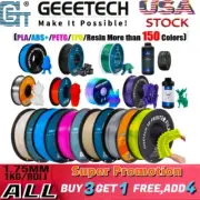 【Buy 3 Get 1 Free,Add 4】GEEETECH 3D Printer Filament 1.75mm1KG PLA/ABS+/PETG/TPU