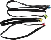 Generic 4PCS Fishing Line Guide Ring Beginner Friendly Tippet Spool Holder Multi Functional Elastic Line Keeper Versatile Fishing Tools for Effortless Threading and Secure Arrangement