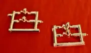 AMT 1960 Ford Pickup Spotlights Lot of 4 1/25