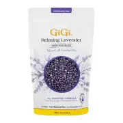 GiGi Hard Wax Beads for Hair Removal - Relaxing Lavender, Waxing Beads for Face,