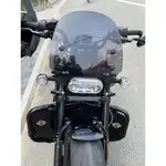 SPORTSTER S深色風鏡 適用於 HARLEY  SPORTSTER S改裝透明街車風鏡 哈雷SS 龍頭SPORT