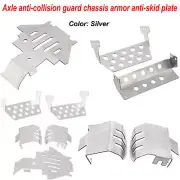 Bumper Axle Guard Chassis Armor Anti-skid Plate Set for TRAXXAS TRX-4 RC Car 5PC