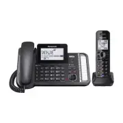 DECT 6.0 technology;• 2-line corded/cordless phone system