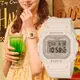 CASIO 卡西歐 BABY-G 纖薄輕巧 人氣經典電子錶 送禮推薦-奶茶 BGD-565-4