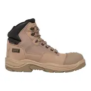 Magnum - Mens Trademaster Lite Waterproof Side-Zip Composite Toe Boot (Stone)