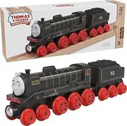 Thomas & Friends Wooden Railway, Hiro Toy Train, Push-Along Engine and Coal Car for Kids Ages 2 and Up