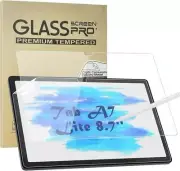 2 Pack Screen Protector Compatible With Samsung Galaxy Tab A7 Lite 8.7''