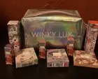 Winky Lux Lot 3 Lip Velours Disco Gloss Chai Eyeshadow Glazed Lip Diamond Powder
