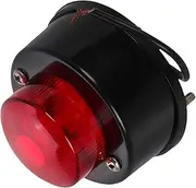 Red LED Side Marker Lights Strobe Warning Lamp for Trucks Trailers and Rvs Easy Installation High Intensity Visibility Robust Construction Compatible with Various Vehicles