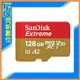 SanDisk Extreme MicroSD 128GB/128G U3 V30 A2 讀取160MB/s 寫入90MB/s 記憶卡【APP下單4%點數回饋】