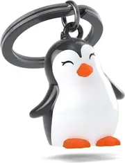 Metalmorphose Miniature 3D Metal Keychain - Penguin, Whitehill MTM329-01