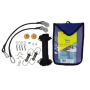 TACO Premium Rigging Kit Black for 1 Pair Outriggers RK-0001PB