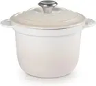 Le Creuset Cast Enamel Pot Cocotte Every 18 Meringue From JAPAN F/S