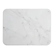 Algodon Dri Moisture/Water Absorbing Bath Stone/Mat White Marble Decor 60x39cm