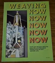 WEAVING NOW Macrame Designs PATTERNS Vintage Craft Booklet