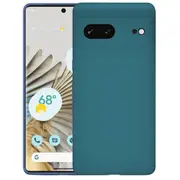 MCC Google Pixel 7 5G Soft Liquid Silicone Shockproof Case Cover [Dark Blue]