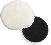 Cotton Buffing Wheel Kit - Wool Polishing Pad Hook, Buffing Pads for Drill, Glass Polishing Compound and Bench Grinding Wheel | polishh Pads for Car Foam Drill for Waxing, Sealing Glaze