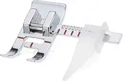 Kalevel Adjustable Guide Sewing Machine Presser Foot Fits for Low Shank Domestic Sewing Machine Snapping on Brother Singer Babylock