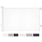 Retractable Baby & Pet Gate, 55" Wide X 33" Tall, Indoor/Outdoor Use
