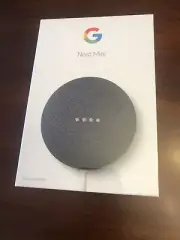 Google Nest Mini 2nd Gen Wireless Smart Speaker Bluetooth Charcoal BNIB