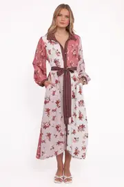 [PUP49] Maiden Long Sleeve Midi Dress - First Blush XS
