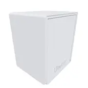 ULTRA PRO Deck Box Vivid Alcove Flip - White card protector box