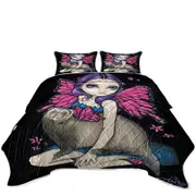 Fairey and Ferret with Butterfly Wings Coverlet