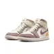 NIKE 籃球鞋 男鞋 運動鞋 包覆 緩震 喬丹 AJ AIR JORDAN 1 MID SE CRAFT 白棕 DM9652-102